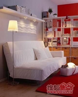 宜家紅色家紡單品裝修喜慶家居