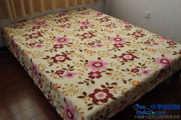 印花珊瑚絨毯  規格288F 用途毯子 成份滌綸