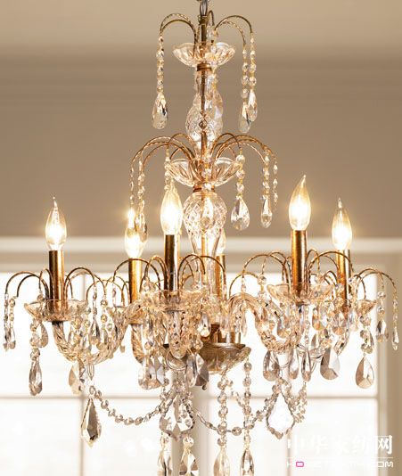 歐式古典吊燈華麗而古樸