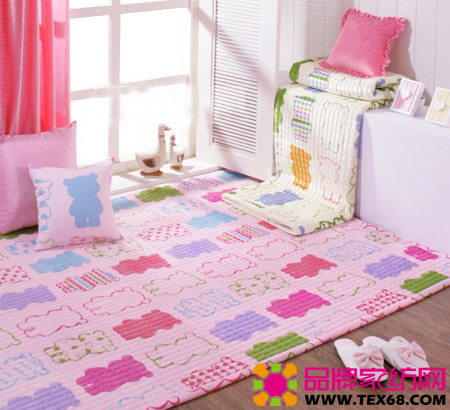 唯美地墊打造夢幻般浪漫新房