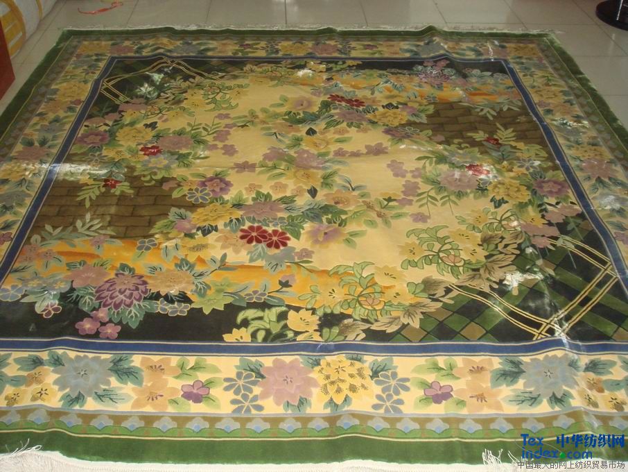 絲毯 東方地毯 工藝毯  規格2x3--9x12 用途地毯 成份真絲 型號st-001