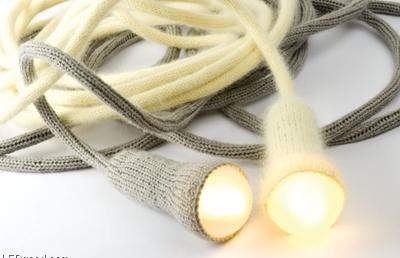 創意燈具針織拉線LED燈泡