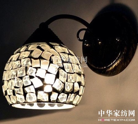 水晶羽毛高雅女性氣質燈具