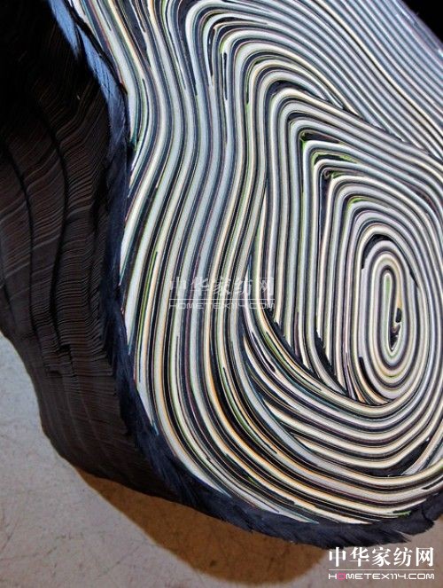 指紋還是年輪?創意設計的新品座椅
