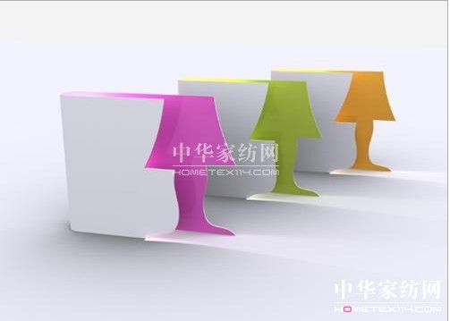 簡單的光影配合意大利剪影LED臺燈(組圖)