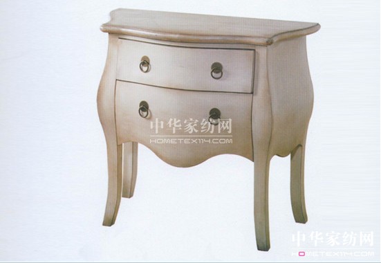 歐式床頭柜“做舊”的風格家具