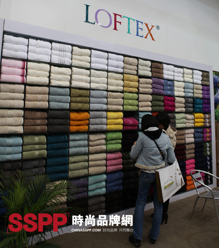 亞光家紡亮相2012上海中針會