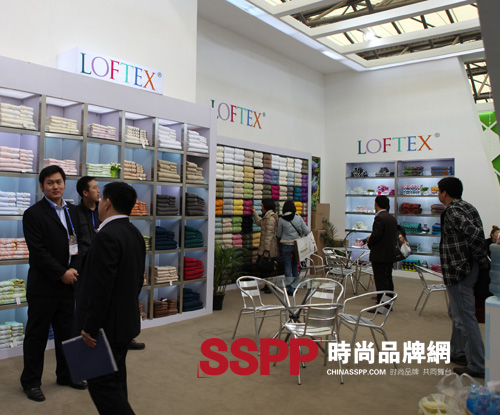 亞光家紡亮相2012上海中針會