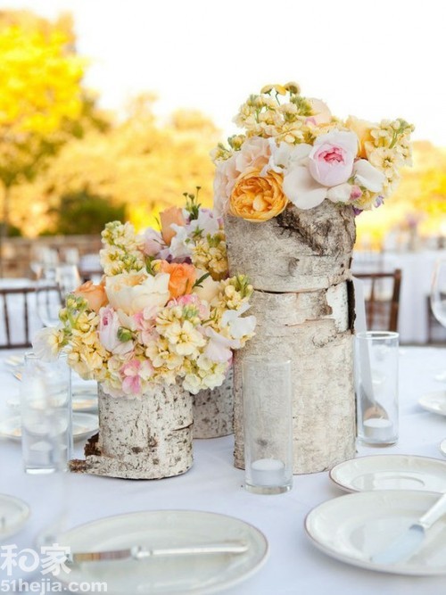 回歸自然樹木造型的裝飾花盆(三)