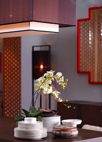 古香古色的中式風味餐廳