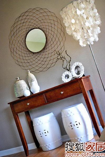 鏡子裝飾 倒影出的另一個世界