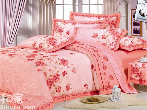 日系甜美風8款床品留住櫻花的美