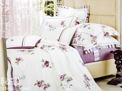 日系甜美風8款床品留住櫻花的美