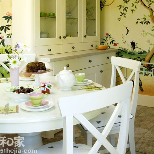 平鋪之美10個流行餐廳背景墻設計