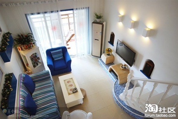 我們的小窩藍白色地中海風格(下)