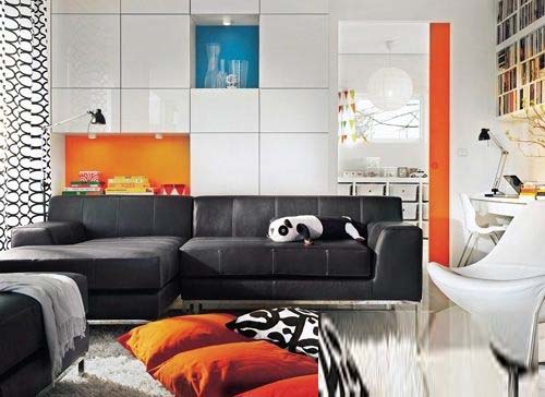 布藝妙搭秋冬客廳暖意綿綿(1)