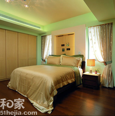 壁燈水晶燈混搭溫馨婚房