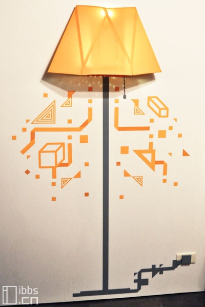 可以貼在墻上的壁紙家電