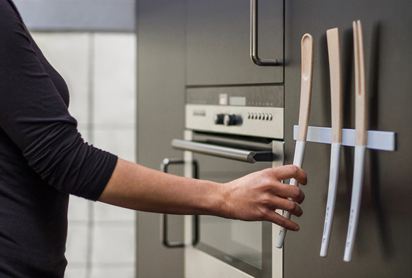 清新木質廚具設計