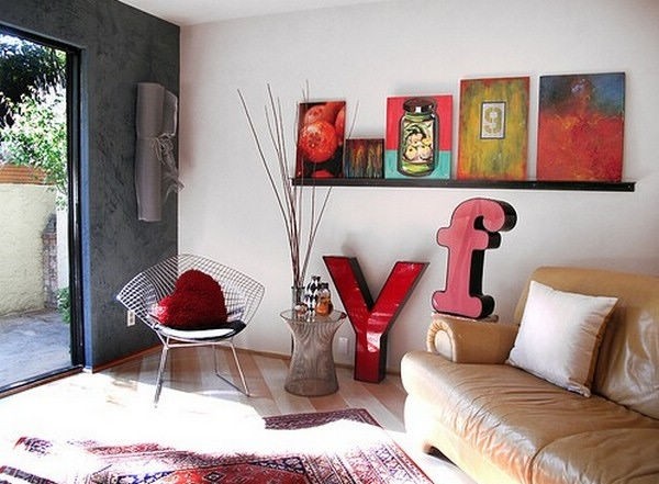 字母,用創意裝飾你的家(1)