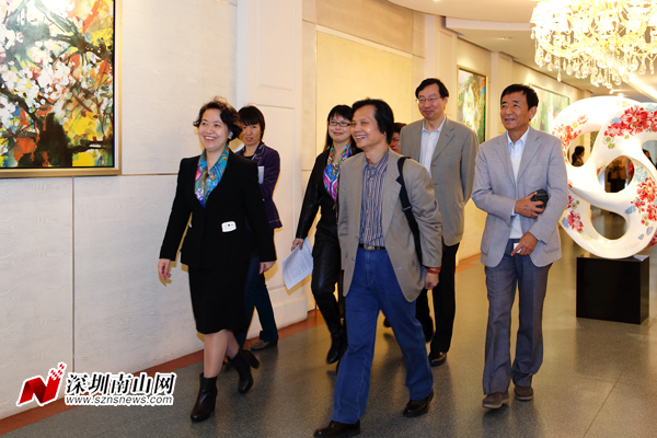 深圳市領導調研富安娜