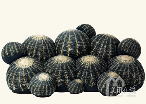 MaurizioGalante:仙人掌沙發