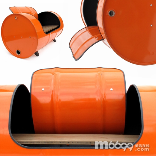 環保回收筒搖椅