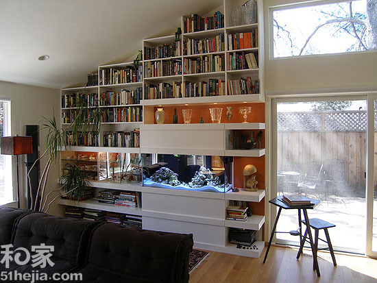 客廳精細收納范例高效儲物(2)