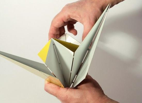 可折疊折紙式臺燈