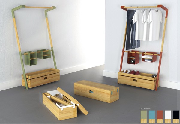 超級方便的多功能家具AraraNômade