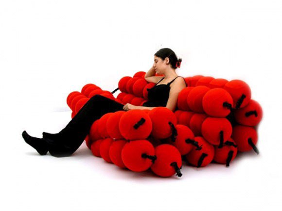 創意球椅組合多功能懶人沙發