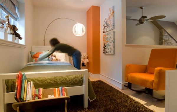 火和太陽的顏色橙色家居(2)