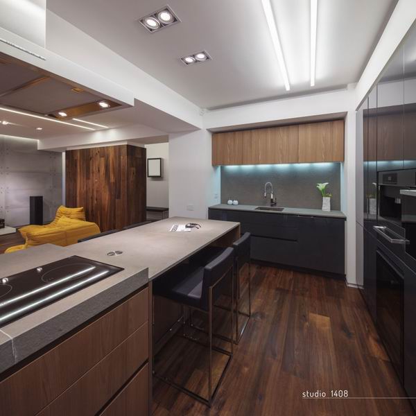 150平米時尚公寓咖色系驚艷家