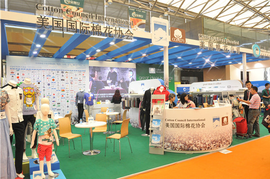 美棉協和美棉公司參加上海秋季面輔料展