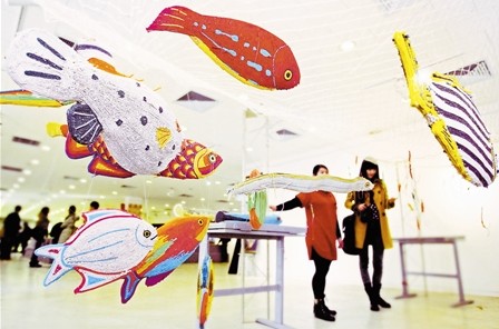 天工大舉行紡織非物質文化遺產作品競賽