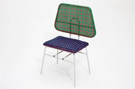 簡單實用的手工竹椅