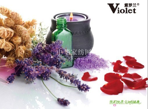 紫羅蘭時尚健康家紡打造美好睡眠生活