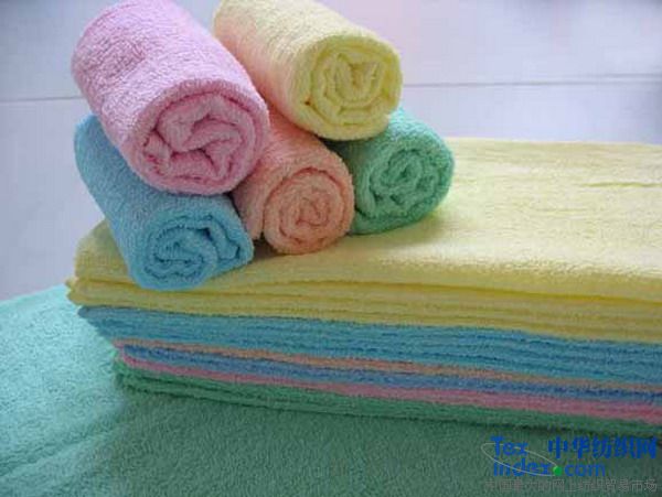 100%全棉素色毛巾