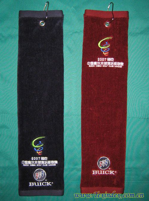 2007年別克中國俱樂部聯賽指定高爾夫毛巾