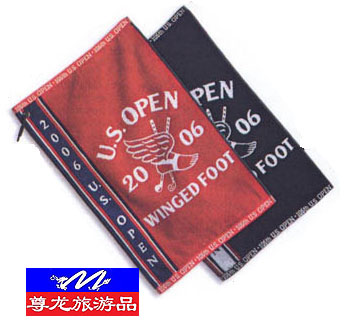 色織提LOGO高爾夫毛巾