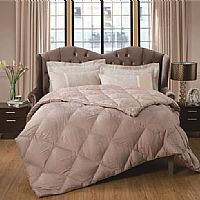 琉森時尚色織白鵝絨被(冬