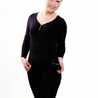 舒潔雅竹纖維女士秋衣套裝