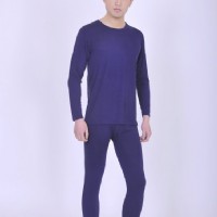 竹纖維女士秋衣套裝