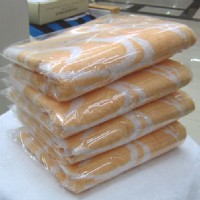 竹纖維提花無捻毛巾