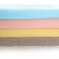 仙迪素色緞檔純棉毛巾