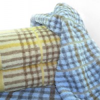 仙迪蘇格蘭格純棉毛巾