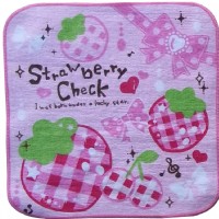 割絨印花小方巾 純棉小方巾 日本小方巾